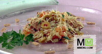 Паэлья с куриными окорочками Паэлья с куриными окорочками