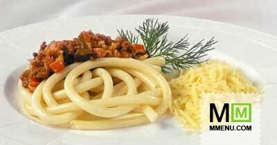Макароны с соусом болоньез Макароны с соусом болоньез