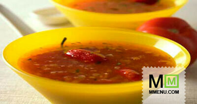 Суп томатный по-индийски
