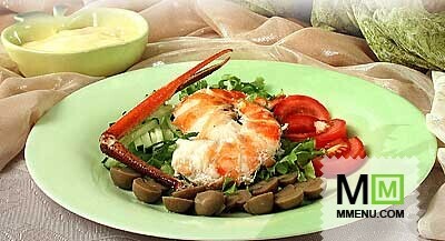 Салат «Род-Айленд» с омарами Салат «Род-Айленд» с омарами