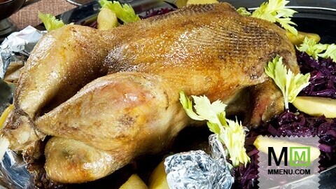 Гусь, тушенный с капустой Гусь, тушенный с капустой