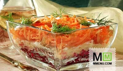 Салат с изюмом и орехами Салат с изюмом и орехами