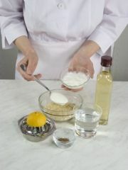 Приготовление блюда по рецепту - Сибас с кунжутным соусом. Шаг 3