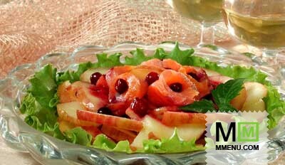 Салат с форелью Салат с форелью