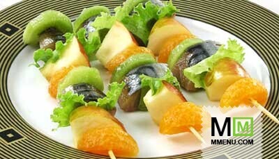 Шашлычки из копченой рыбы Шашлычки из копченой рыбы