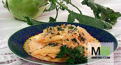 Кольраби тушеная Кольраби тушеная