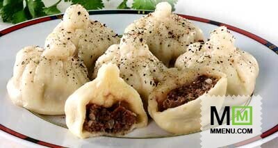 Хинкали с мясом или сыром Хинкали с мясом или сыром