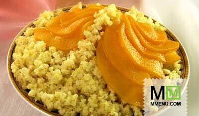 Каша с персиками Каша с персиками