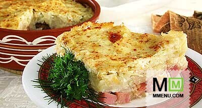 Картофель с квашеной капустой Картофель с квашеной капустой