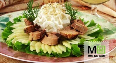 Салат из консервированного тунца Салат из консервированного тунца