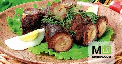 Печень по-гомельски Печень по-гомельски