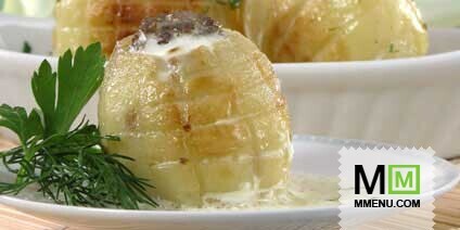 Картофель, фаршированный мясом Картофель, фаршированный мясом