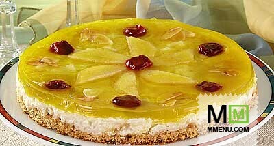 Нежный торт с рисовой начинкой Нежный торт с рисовой начинкой