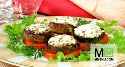 Грибы, фаршированные творогом Грибы, фаршированные творогом