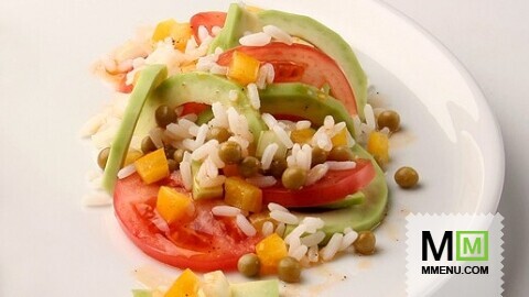 Салат рисовый с овощами Салат рисовый с овощами