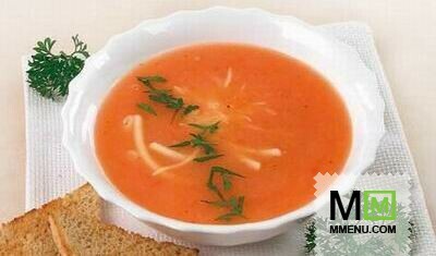 Суп томатный с макаронами