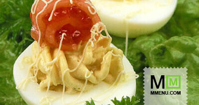 Яйца фаршированные по-купечески Яйца фаршированные по-купечески