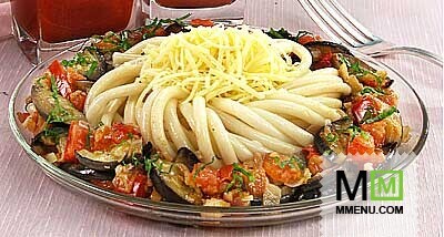 Макароны с овощным соусом Макароны с овощным соусом