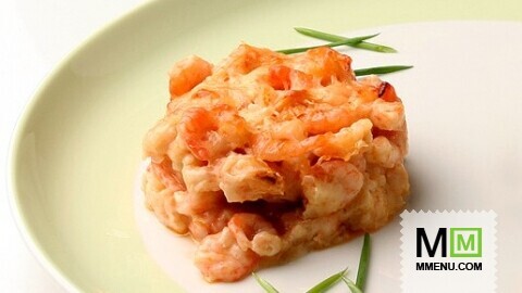 Креветки, запеченные с соусом Креветки, запеченные с соусом