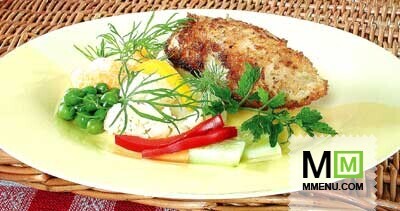 Филе куриное по-белградски Филе куриное по-белградски