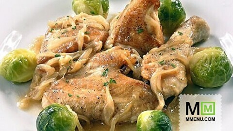 Курица со свекольным пюре Курица со свекольным пюре