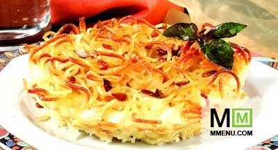Омлет с макаронами Омлет с макаронами
