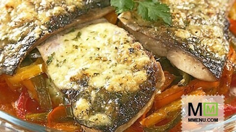 Рыба, запеченная с овощами Рыба, запеченная с овощами