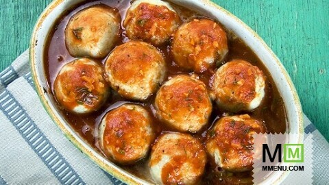 Гефилте фиш запеченная Гефилте фиш запеченная