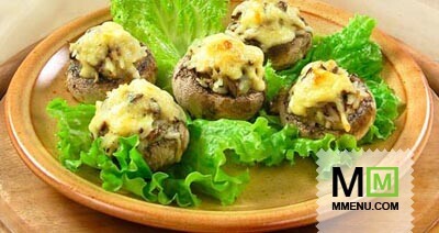 Грибы, фаршированные рисом Грибы, фаршированные рисом