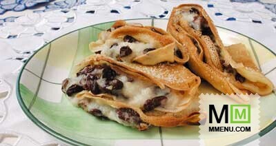Блинчики с изюмом Блинчики с изюмом