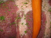 Приготовление блюда по рецепту - Запеченая буженина с морковью. Шаг 2