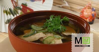 Похлебка мясная с огурцом Похлебка мясная с огурцом