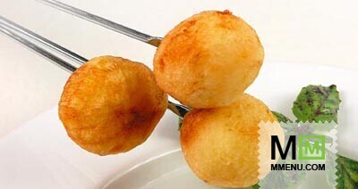 Фондю с молодым картофелем и топинамбуро Фондю с молодым картофелем и топинамбуро