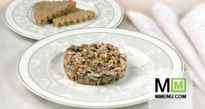 Паштет из курицы с орехами Паштет из курицы с орехами