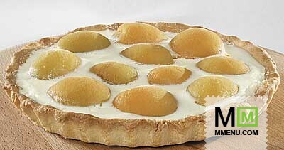 Торт с персиками Торт с персиками
