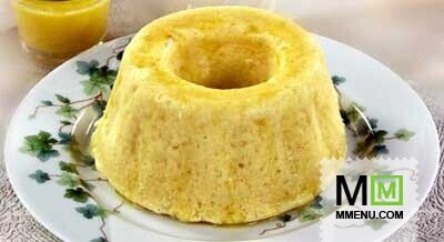 Пудинг из сыра с мукой Пудинг из сыра с мукой