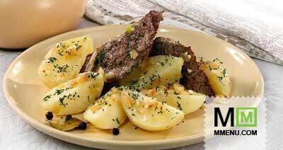 Мясо тушеное по-домашнему Мясо тушеное по-домашнему