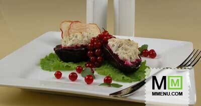 Свекла, фаршированная творогом Свекла, фаршированная творогом