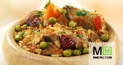 Плов с курицей и свининой Плов с курицей и свининой