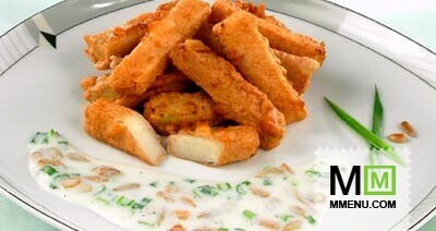 Кольраби в кляре с соусом Кольраби в кляре с соусом