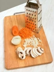 Приготовление блюда по рецепту - Плов с грибами (2). Шаг 1