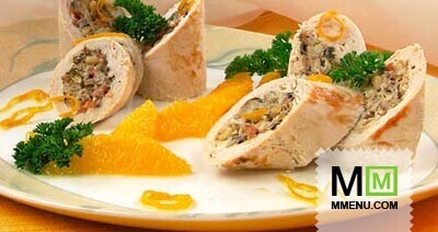 Соте из куриных грудок с белыми грибами Соте из куриных грудок с белыми грибами