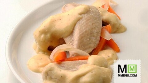 Крылышки куриные с соусом Крылышки куриные с соусом