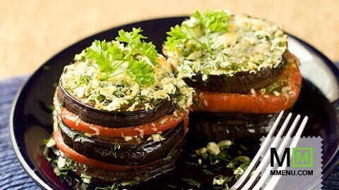 Башенки из баклажанов Башенки из баклажанов