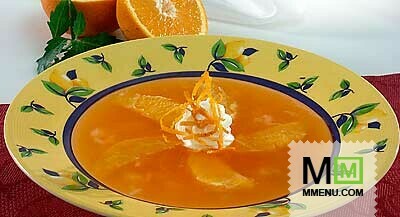 Суп из цитрусовых