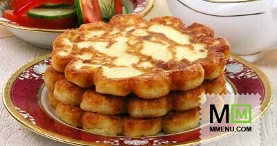 Лепешки творожные с картофелем Лепешки творожные с картофелем