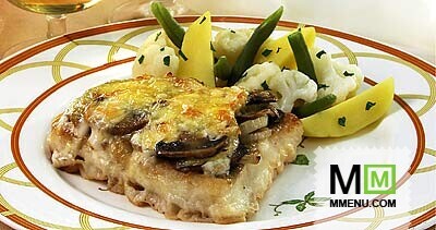 Рыба с грибами Рыба с грибами
