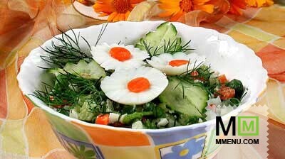 Салат из календулы Салат из календулы