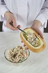 Приготовление блюда по рецепту - Пестрые хлебцы. Шаг 3