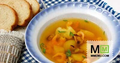 Морской рыбный суп Морской рыбный суп